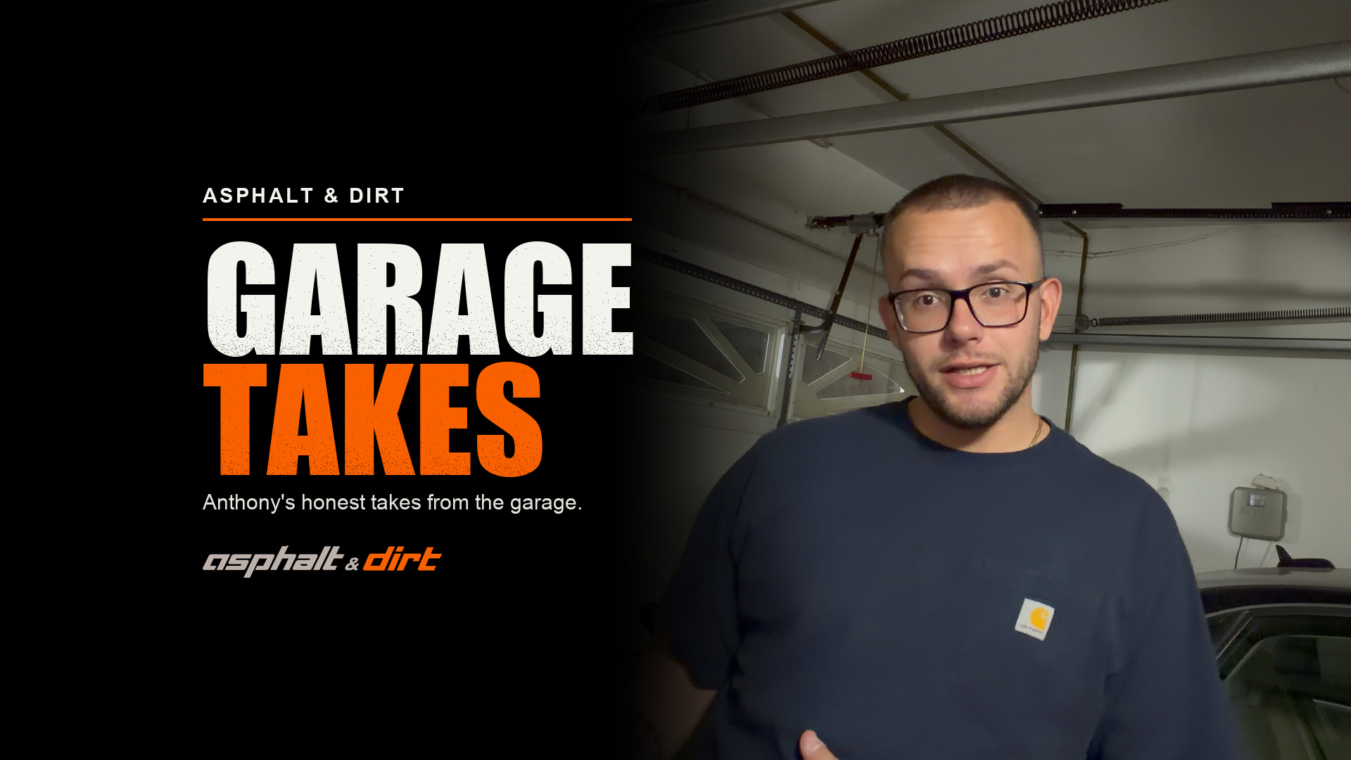 Garage Takes — Anthony's honest takes from the garage