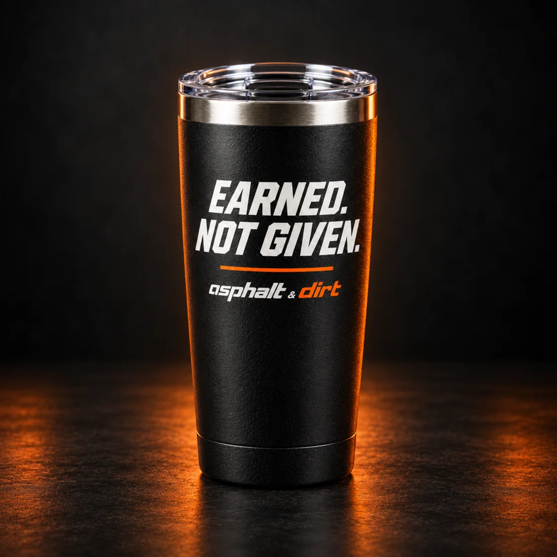 Earned tumbler